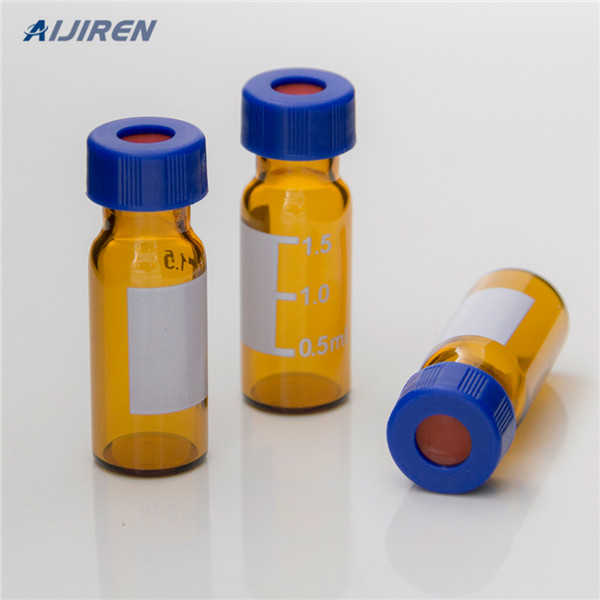 China different Shape 2ml hplc vials with writing space for lab use